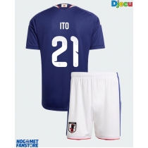 Japan Hiroki Ito #21 Domaci Dres za djecu SP 2026 Kratak Rukav (+ Kratke hlače)